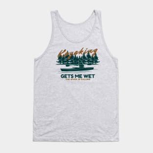 kayaking gets me wet Tank Top